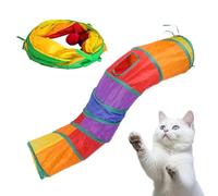 Túnel de juego para gatos | Tubos y túneles para gatos | Tienda interactiva y plegable para juego Actividad y entretenimiento de mascotas como perros y conejos interior y exterior