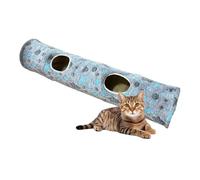 Túnel de juego para gatos - Túnel para gatos para interiores grandes | Glowing in The Dark Long Cat | Juguete en bolsa para, juguetes para divertidos, juguete para gatos