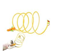 Túnel de Juego para Gatos, túnel para Gatos Plegable, túnel de Gato en, Juguete Interactivo en para Mascotas, Curso de obstáculos portátil para Interiores para Escalar la Caza