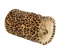 Nobby túnel de peluche Ø 25 x 50 cm leopardo