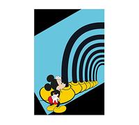 Túnel de pie de Mickey Mouse - Tamaño: 50 x 70 cm - Comar - Póster de pared, póster artístico (sin marco), Disney