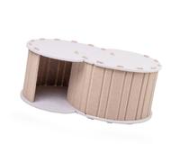 Túnel extraíble plegable para gatos, cueva de fieltro, nido cómodo para gatitos, cachorros, conejos, pequeñas cuevas de fieltro