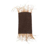 Túnel para Conejos Juguete Interactivo Portátil de Lino y Heno | Escondite para Mascotas Pequeñas, Forma de Tubo, para Hábitat y Juego Exterior, Ligero y Fácil de Mover