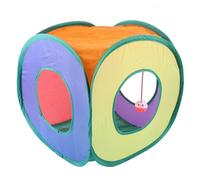 Túnel para en el Interior - Cubo Plegable para | Cortina de Juguete de Color para Divertidos | Escondite de túnel para Gatitos, internos y Perros pequeños - diseño de