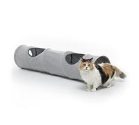 Túnel Plegable Funnyl InnovaGoods para Mascotas Gris Ø25x114 cm