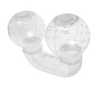 Túnel Tubular para Hámster de Plástico, Diseño Modular sin Costuras | Combinaciones Infinitas, Portátil y Lavable, para Conejos y Mascotas Pequeñas, Uso Doméstico, Blanco