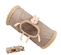 Túneles para gatos de interior - Túnel de juego para gatos | Túneles de cama con mirillas | Túneles para gatos de interior grandes adultos | Tubo de juguete para gatos Ndoor para conejos, gatitos,