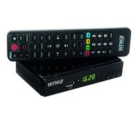 Tuner TV Wiwa H.265 DVB-T2 Full HD Negro