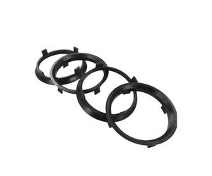 Tunershop 4X Anillos de centrado 60.1-57.1mm adecuados para Llantas de aleación de AEZ, Dezent, Dotz, Enzo, Compatible con Audi, Seat, Skoda, VW