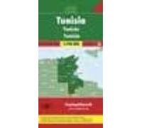 tunez mapa de carreteras (1:7000000) (freytag & berndt)