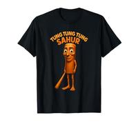 Tung Tung Sahur Italiano Brainrot Meme Humor extraño Camiseta