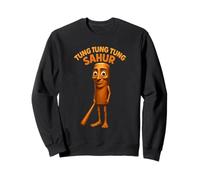 Tung Tung Sahur Italiano Brainrot Meme Humor extraño Sudadera
