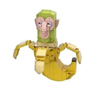 Tung Tung Sahur Ladrillos de construcción Anime Modelos divertidos para los fans de los memes, para niños y adultos, idea de regalo creativo, Brainrot Animal Miniatura Ladrillo de construcción
