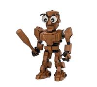 Tung Tung Sahur Ladrillos de construcción Anime Modelos divertidos para los fans de los memes, para niños y adultos, idea de regalo creativo, Brainrot Animal Miniatura Ladrillo de construcción