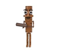 Tung Tung Sahur Ladrillos de construcción Anime Modelos divertidos para los fans de los memes, para niños y adultos, idea de regalo creativo, Brainrot Animal Miniatura Ladrillo de construcción