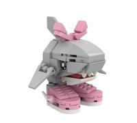 Tung Tung Sahur Ladrillos de construcción Anime Modelos divertidos para los fans de los memes, para niños y adultos, idea de regalo creativo, Brainrot Animal Miniatura Ladrillo de construcción
