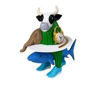 Tung Tung Tung Sahur Figure Toy,Italian Brainrot Figures,Tralalero Tralala Figure,Desk Decorations Gifts for Colleagues and Friends (M)