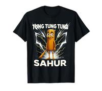 Tung Tung Tung SAHUR Italiano BRAINROT Meme Divertido absurdo Camiseta