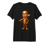 Tung Tung Tung Sahur Meme Murciélago de Madera Camiseta Premium