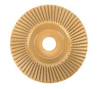 Tungsten Carbide Grinding Shaping Disc High Performance Durable Wood Carving Wheel for Woodworking Tools 125mm Angle Grinder Disc (Gold)