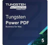 Tungsten Power PDF 5 Business for Mac EDU Nueva Compra 100 - 199 User