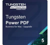 Tungsten Power PDF 5 Business for Mac - Upgrade Actualización 200 - 499 User