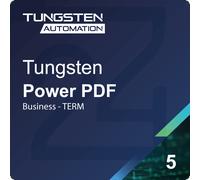 Tungsten Power PDF 5 Business TERM EDU 5 Años 1000 - 2499 User