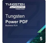 Tungsten Power PDF 5 Business VLA Gobierno (GOV) Maintenance 200 - 499 User