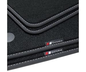 tuning-art BEF971 Exclusive-Line Alfombrillas para Mercedes-Benz M Clase GLE W166/ C292 2011-2019