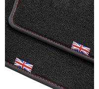 tuning-art BEJ306 Exclusive 'Union Jack' Alfombrillas para Range Rover Sport 2 2013-05/2022