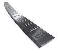 tuning-art L292 Protección Parachoques para VW T5 2003-2015 Antracita, Acero INOX