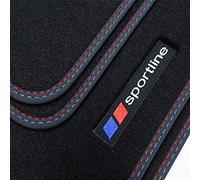 tuning-art SF010 Sportline Design Alfombrillas para BMW Série 2 F46 Gran Tourer 2015-07/2022