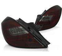 Tuning Tec Barra LED Traseras Freno Para Opel Corsa D 3 Puertas 06-14 Rojo/Humo