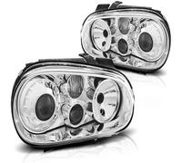Tuning Tec Design Faro Delantero Izq./Der. VW Golf 4 97-03 Cromado LPVW61