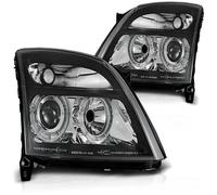 Tuning Tec Faro Angel Eyes Combo Para Opel Vectra C Signum 02-05 Negro