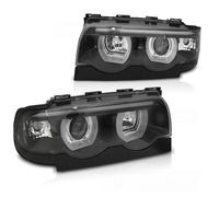 Tuning Tec Lámparas Combinadas 3D Angel Eyes Para BMW 7 E38 94-01 Negro