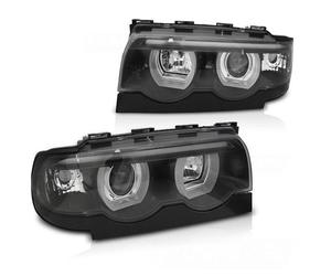 Tuning Tec Lámparas Combinadas 3D Angel Eyes Para BMW 7 E38 94-01 Negro