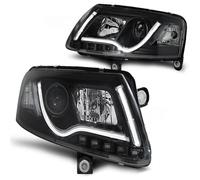 Tuning Tec LED Luces Diurnas Óptica Para Audi A6 C6 4F 04-08 Negro