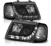 Tuning Tec LED Luz Diurna Diseño Faros Combinados Para Audi A3 8L 96-00 Negro