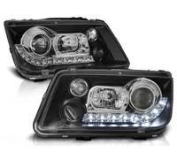 Tuning Tec LED Luz Antiniebla Diurna Delantera VW Bora 98-05 Negro