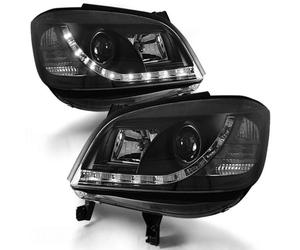 Tuning Tec LPOP42 Scheinwerfer LED Luces Diurnas Opel Zafira A 99-06 Negro