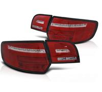 Tuning Tec Luz Trasera LED Izq/Der Para Audi A3 8P Sportback 08- Rojo/Cromo