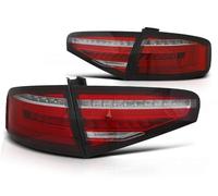 Tuning Tec Luz Trasera LED para Audi A4 B8 (8K) 11-15 Izq./Der. Rojo/Cromo