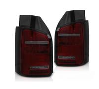 Tuning Tec Luz Trasera LED para VW T6 15-19 Izq. Der. Rojo/Humo