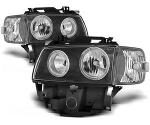 Tuning Tec Scheinwerfer Angel Eyes LED para VW T4 Multivan Caravelle 96-03 Negro