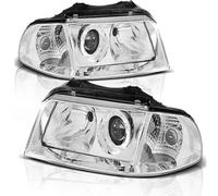 Scheinwerfer De Vidrio Transparente Para Audi A4 B5 Facelift 99-00 Crom