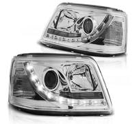 Tuning Tec Scheinwerfer LED Luces Diurnas Óptica para VW T5 03-09 Cromo