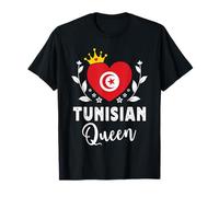Tunisian Queen Tunisia Flag Proud Tunisian Woman Camiseta