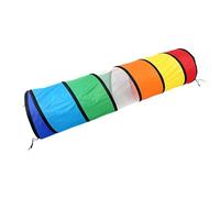 Tunnel For Kids - Children Climbing Playhouse, Boys Girls Play Tunnel Tent | For Living Room Bedroom Garden Camping Beach Indoor Outdoor Backyard Playroom, Crawl, Folding, Rainbow