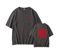 Tunnel Vision Album Camiseta Worldtour Camiseta Estampada Algodón High Street Sport Daily Shirt(B. Gray,2XL)
